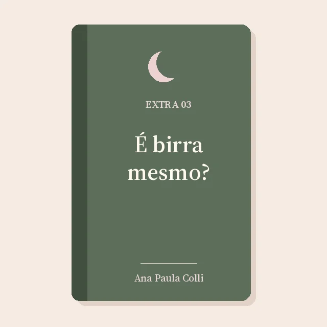 Capa do material extra: É birra mesmo?