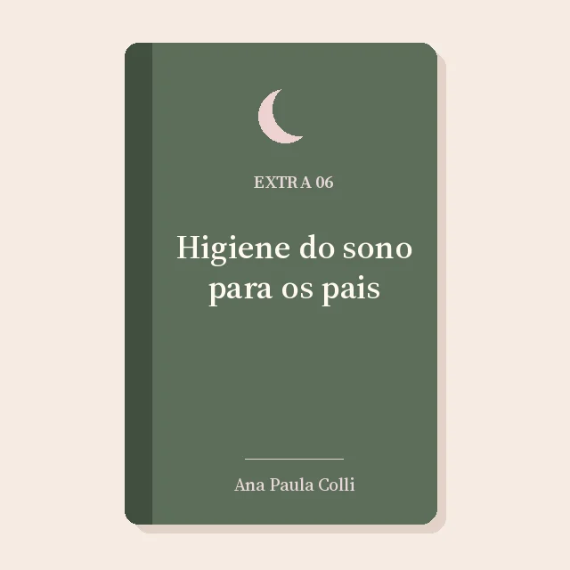 Capa do material extra: Higiene do sono para os pais