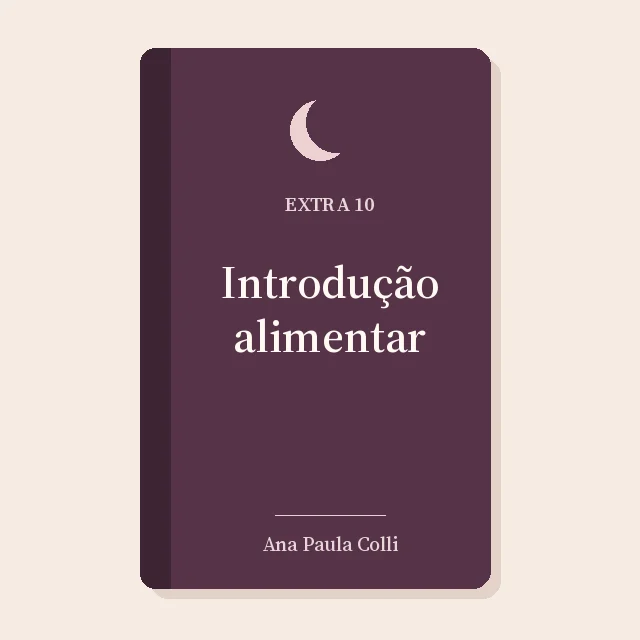 Capa do material extra: Introdução alimentar