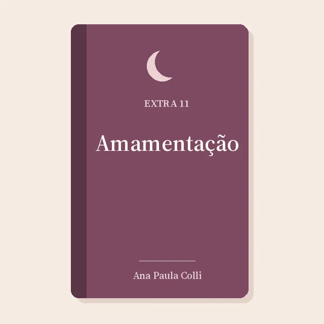 Capa do material extra: Amamentação